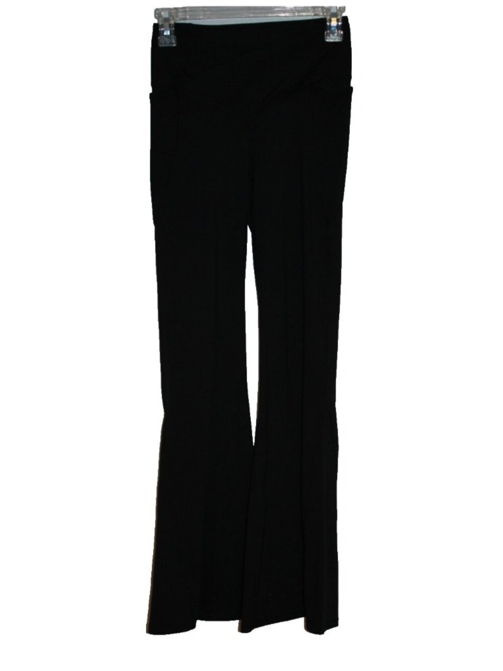 Fabletics Pureluxe Women's Size XS Black Leggings Bootcut Side Pockets 25x31